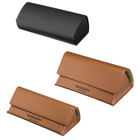 Burberry Marlowe Dark Brown Irregular Men's Sunglasses