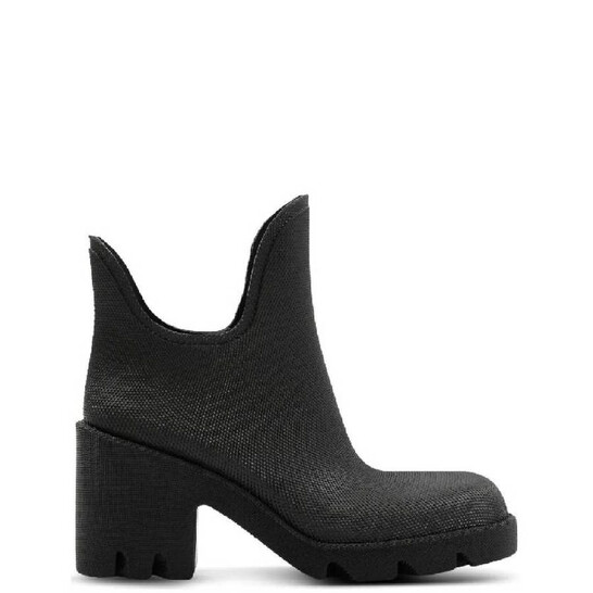 Burberry Marsh Round-Toe Ankle Rain Boots, Brand Size 35