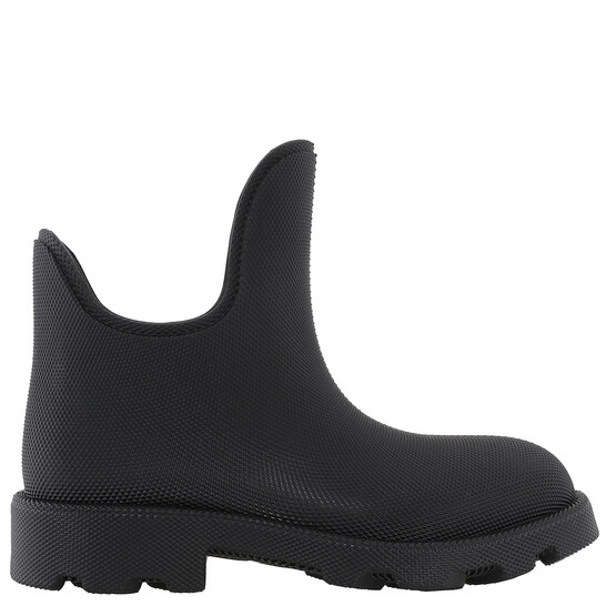 Burberry ラバーブーツ Marsh サイズ40 Burberry Marsh Round-Toe Slip-On Ankle Boots, Brand Size 37 (US