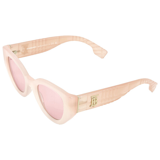 Burberry Meadow Pink Cat Eye Sunglasses Burberry Meadow Pink Cat Eye Ladies Sunglasses BE4390 4060/5  main image 2