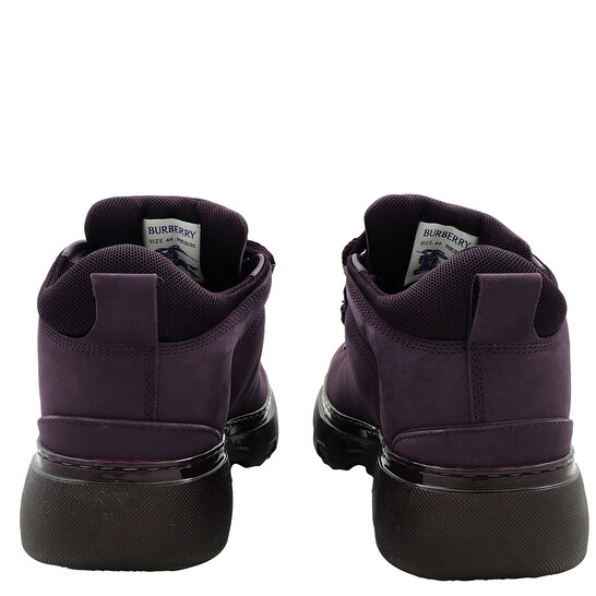 Burberry's ネイビー シューズバッグ Burberry Deep Marine Blue Classic Quilted Leather Sneakers