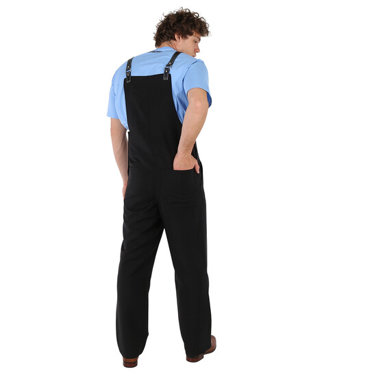 【関税＆送料込み】Burberry Canvas Pants Burberry Men's Black Bib-Front Technical Overalls, Brand