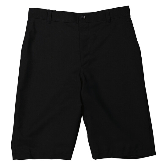 Burberry Men's Black Cut-Out Detail Tailored Shorts, Brand Size 44