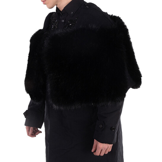 BURBERRY ファーコート 322937-42165-BURBERRY-FAUX-FUR