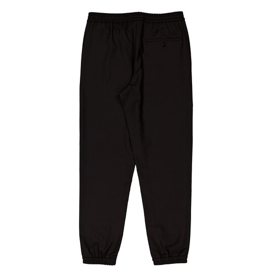 バーバリー*ズボン Burberry Black Wool Cut-out Wide-leg Trousers, Brand Size 44