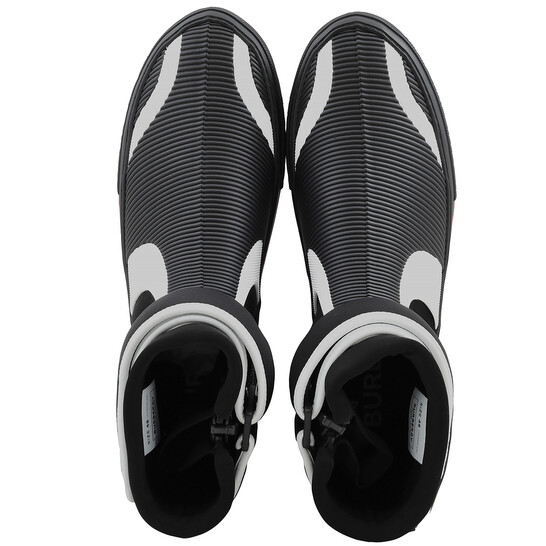 Burberry Men's Black Sub High-Top Sneakers, Brand Size 50 (US Size