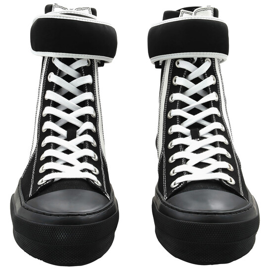 【関税＆送料込み】BURBERRY Shoes Burberry Albridge Check & Leather Low-Top Sneakers | Saks