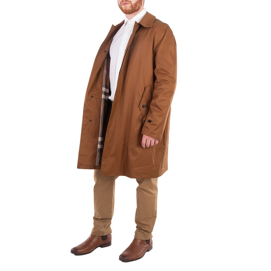 【関税&送料込】Burberry Long Ash-Coloured Cotton And Nylon Burberry Long ash-coloured cotton and nylon trench coat
