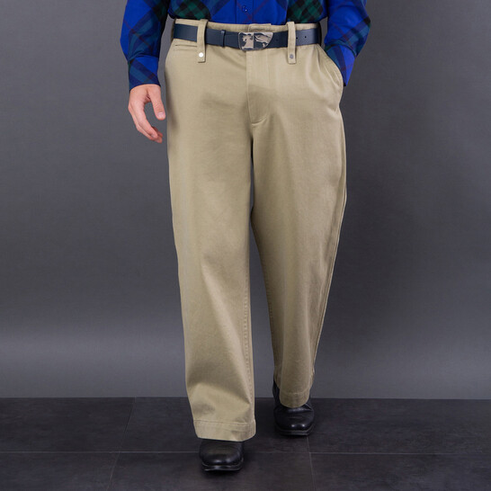 Burberry Men's Loose Fit Trousers, Size X-Small 8078876 - Clothing