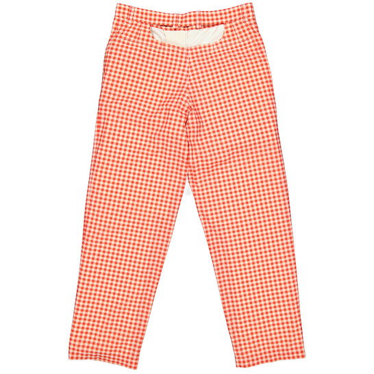 パンツ GroundY Burberry HemRib Wrap SaruelPants Burberry Linden Check Wool-Blend Pants | The Summit