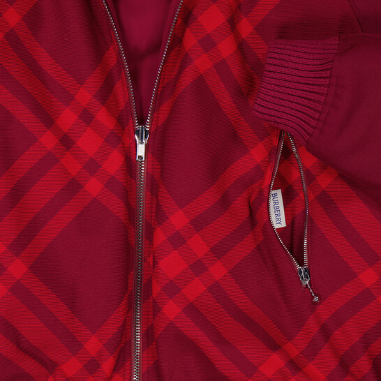 Burberry Men's Ripple Reversible Check-Print Bomber Jacket, Size