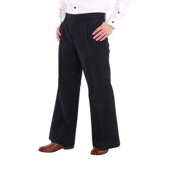 パンツ 00s archive BURBERRY flare stripe pants Burberry Black Hanover Tux Stripe Pants | eBay