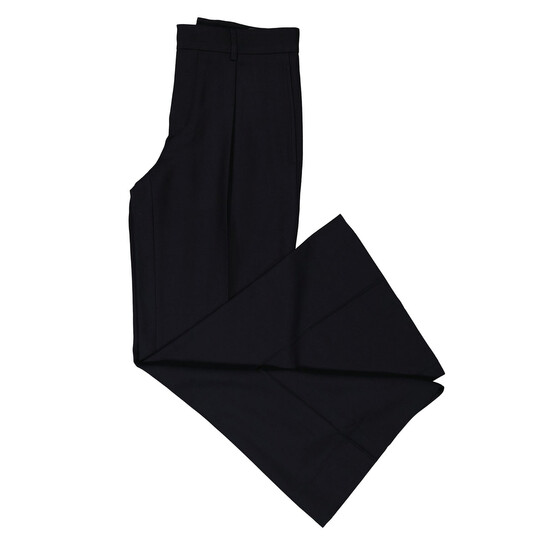 【送料&関税込】Burberry Wide-leg Tailored Trousers Burberry Tapered Leg Wool Track Pants, Size X-Large 8077760