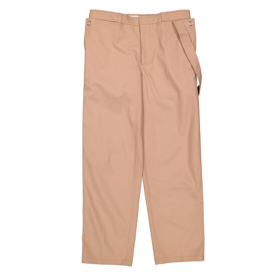 Burberry Men's Strap Detail Cotton Trousers, Brand Size 48