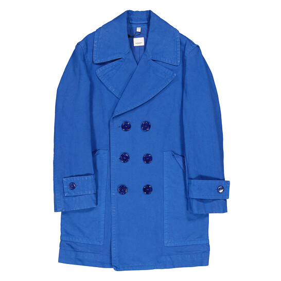 BURBERRY ネイビー ピーコート BURBERRY バーバリー ネイビー ピーコート - ジャケット