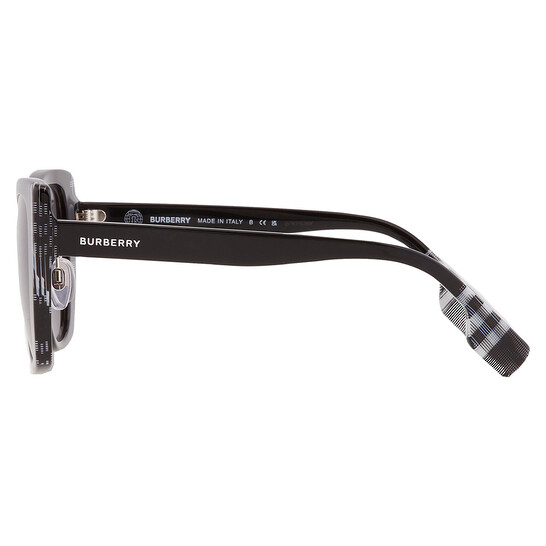 Burberry Meryl Polarized Dark Grey Butterfly Ladies 