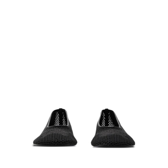 サンダル・ミュール Burberry Embroidered fabric ballerinas (8106155 B9368) Burberry Embroidered fabric ballerinas (8106155 B9368