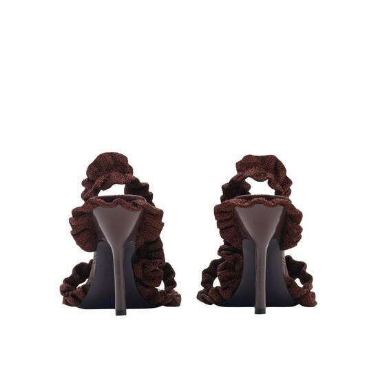サンダル・ミュール Burberry FW25 Sandals (8088746) Burberry Furley Check Pool Sandals | Neiman Marcus