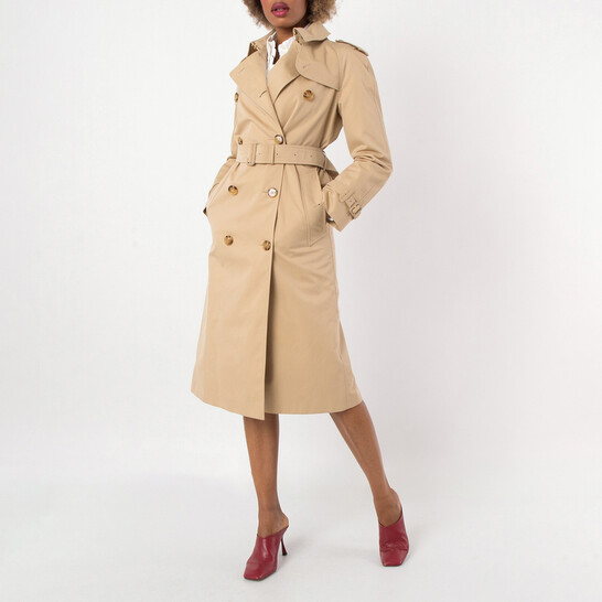 Burberry Monogram Motif Waterloo Trench Coat Burberry Monogram Motif Waterloo Trench Coat - 546x546 Image #4