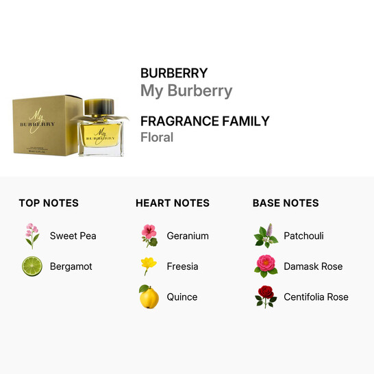 Burberry My Burberry / Burberry EDP Spray 3.0 oz (90 ml) (w