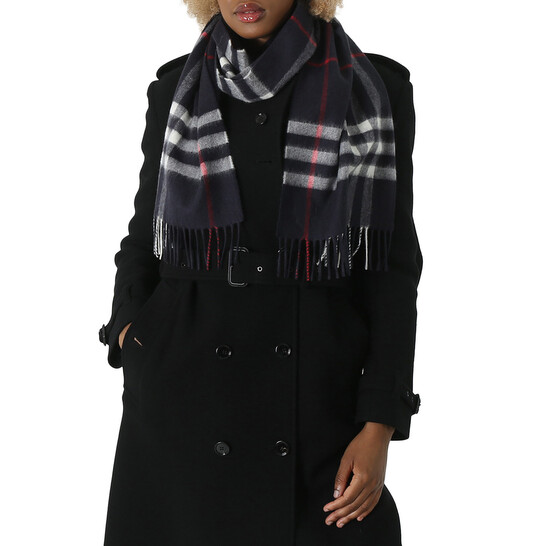 マフラー・ストール Burberry Sciarpa Giant Check In Lana Burberry Giant Check Gauze Scarf | italist