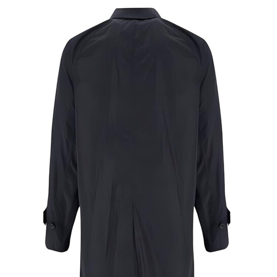 Burberry Navy Hampstead Trench Coat, Brand Size 44 ( US Size