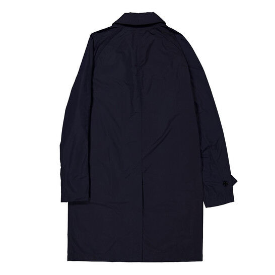 Burberry Navy Hampstead Trench Coat, Brand Size 44 ( US Size 34