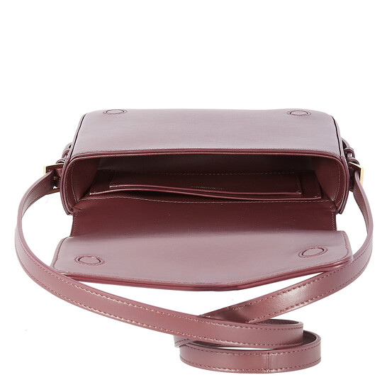 Burberry Oxblood Leather Small Grace Crossbody Bag 8067036