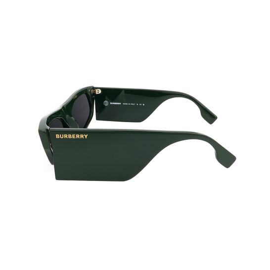 Burberry Palmer Dark Gray Irregular Ladies Sunglasses BE4385