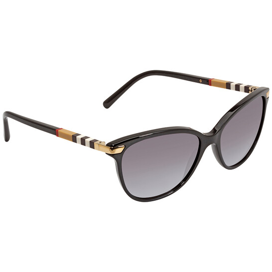 Burberry Regent Grey Gradient Cat Eye Ladies Sunglasses BE4216
