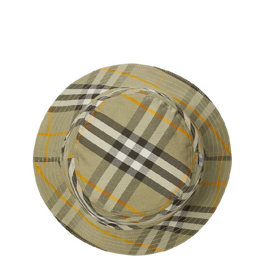 Burberry Reversible Cotton Bucket Hat, Size Medium 8089514
