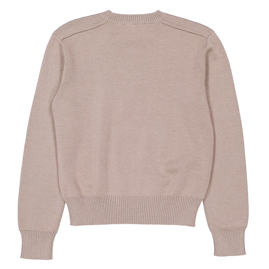 Burberry Rose Embellished Wool-Blend Sweater, Size XX-Small