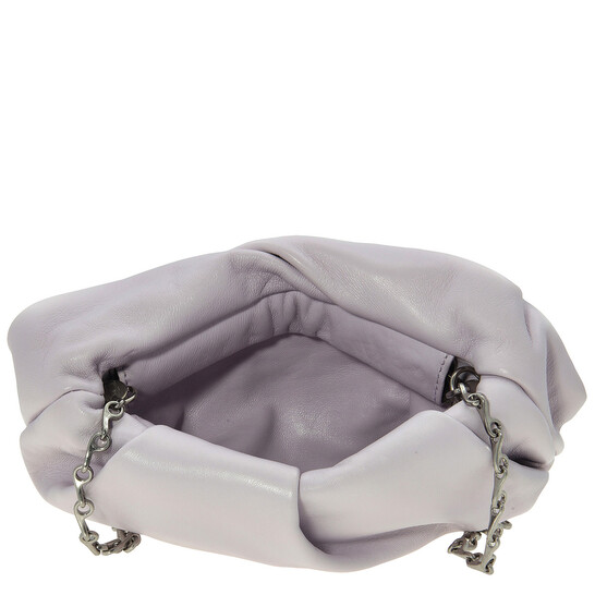 Burberry Rose Nappa Chain Clutch In Haze 8079186