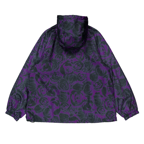Burberry Rose Print Nylon Jacket, Size XX-Small 8079013