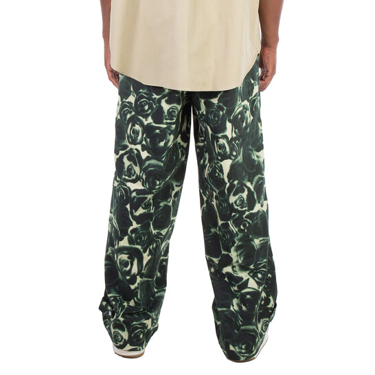 Burberry Rose Waxed Cotton Trousers, Size Large 8081933 - Clothing