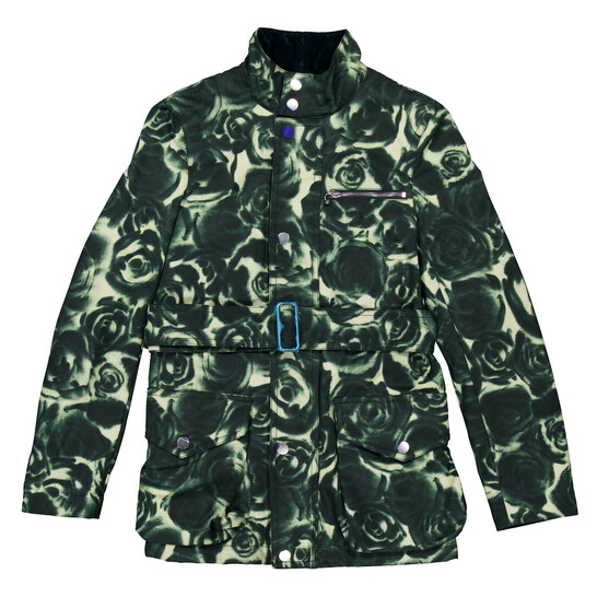 Burberry Rose Waxed Long Sleeve Cotton Jacket - 546x546