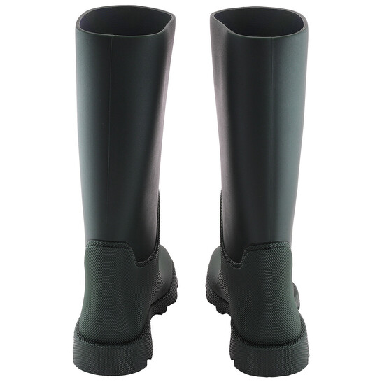 Burberry Rubber Marsh Calf-Length Rain Boots, Brand Size 38 (US