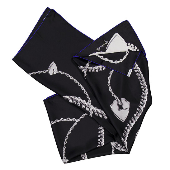 Burberry Shield Hardware Silk Scarf 8088810 5045706098437