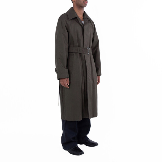 Burberry Short Reversible Bradford Car Coat, Brand Size 54 ( US