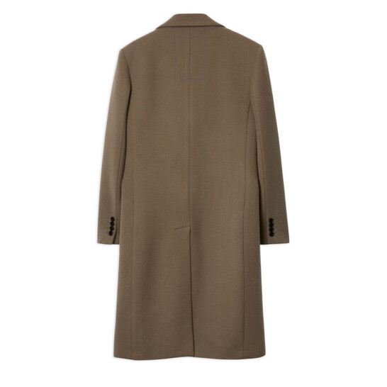 Burberry Single Breasted Wool Coat, Brand Size 44 (US Size