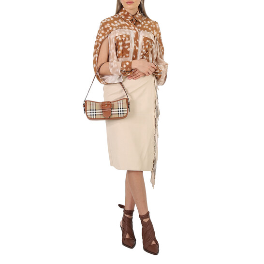 Burberry Sling Vintage Check Shoulder Bag 8070563