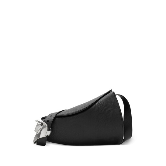 ショルダーバッグ BURBERRY Men Shoulder Bags 8089292 B9744 Black Burberry Small Horn Leather Shoulder Bag 8088929