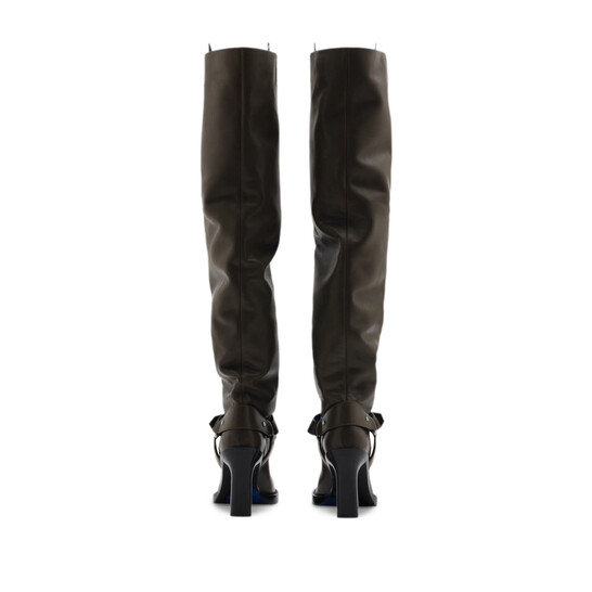 Burberry Soft Stirrup Leather Boots, Brand Size 36 ( US Size