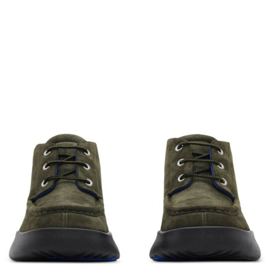 Burberry Square-Toe Suede Log Boots, Brand Size 40 ( US Size