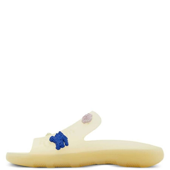 Burberry Stingray Applique-Detail Slides, Brand Size 48 (US