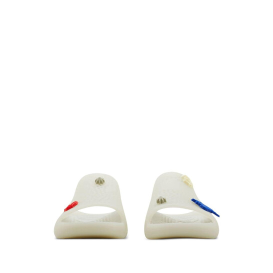 Burberry 8089700WHITEGOLDIPPAT 関税送料込 Burberry Checked-Lining Stingray Rubber Clogs, Brand Size 36