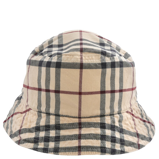 【送料&関税込】Burberry Bucket Hat With Check Pattern 0400020226350_ARCHIVEBIEGE?wid