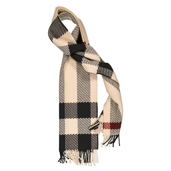 マフラー・ストール Burberry FW23 Beige cashmere scarf (8085772 B7311) EF52E29B-0654-4871-A2F9-