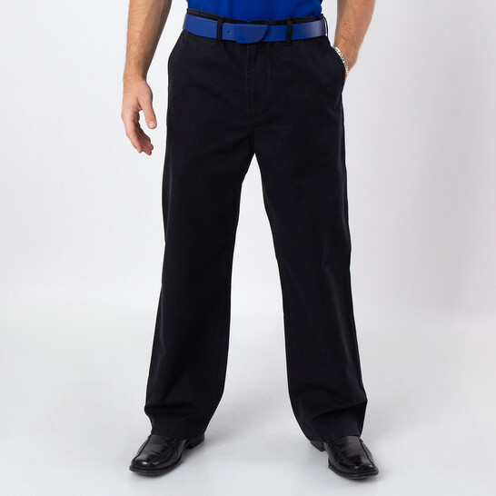 Burberry Straight Hem Trousers, Size Large 8083619