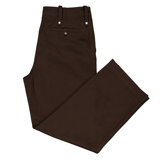 Burberry Straight-Leg Loose-Fit Trousers, Size X-Large